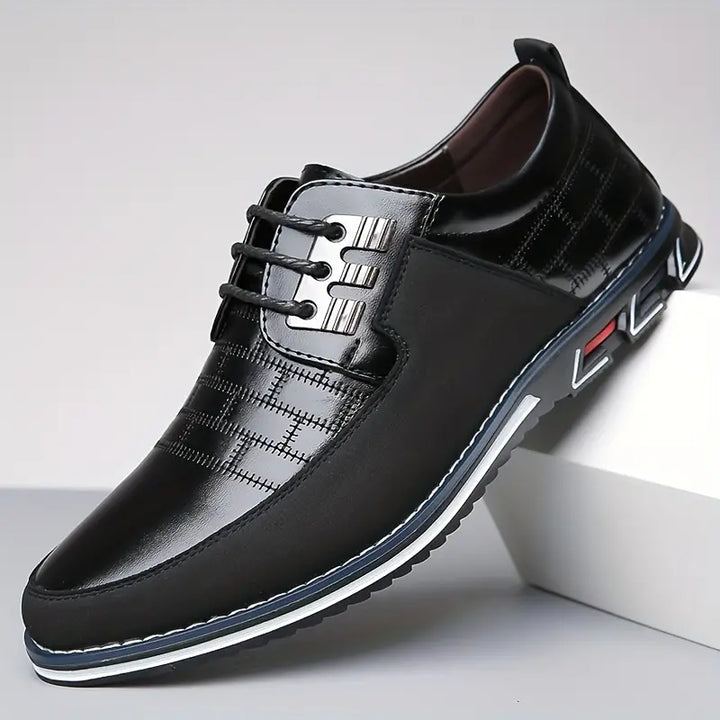 Trendiga herrsneakers i stilren design, perfekta för vardagsbruk. Bekväma och lätta casual skor med snörning.