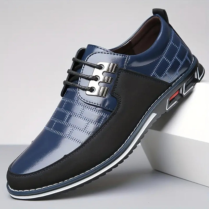 Moderna herrsneakers för en trendig vardagsstil. Lättviktiga, bekväma och maskintvättbara snörskor för män.