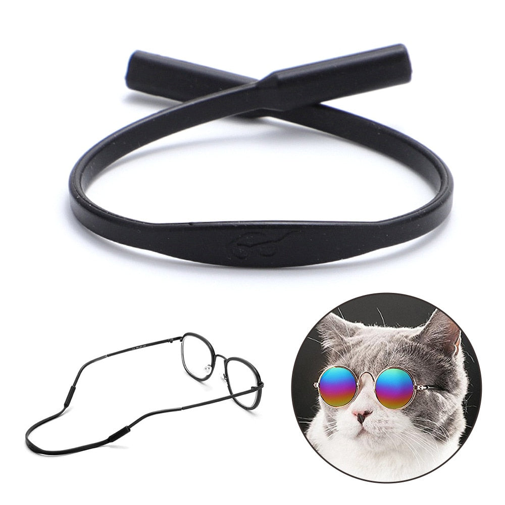 Snygga retro solglasögon. Trendig accessoar för husdjur, ger charm & stil till hund- & kattmode.