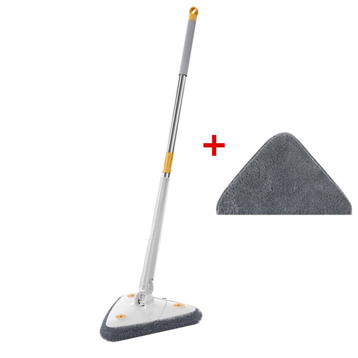 Effektiv triangelmopp med självvriderfunktion för snabb och enkel städning av alla golvytor.