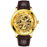 Guld läder