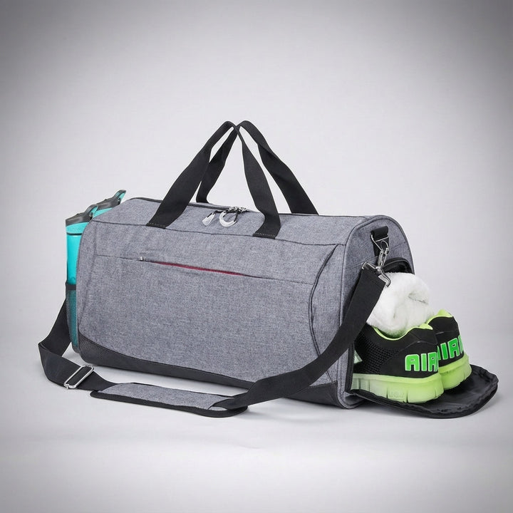 TravelDry 30L duffelväska, vattentät & kompakt unisex weekendväska med skofack för organiserad resa/träning.