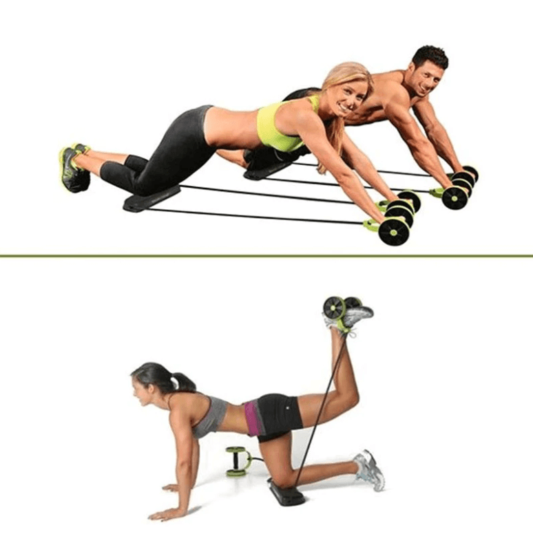 Unisex Ab Roller för intensiva magpass. Din fitnessutrustning för en starkare core och kropp.