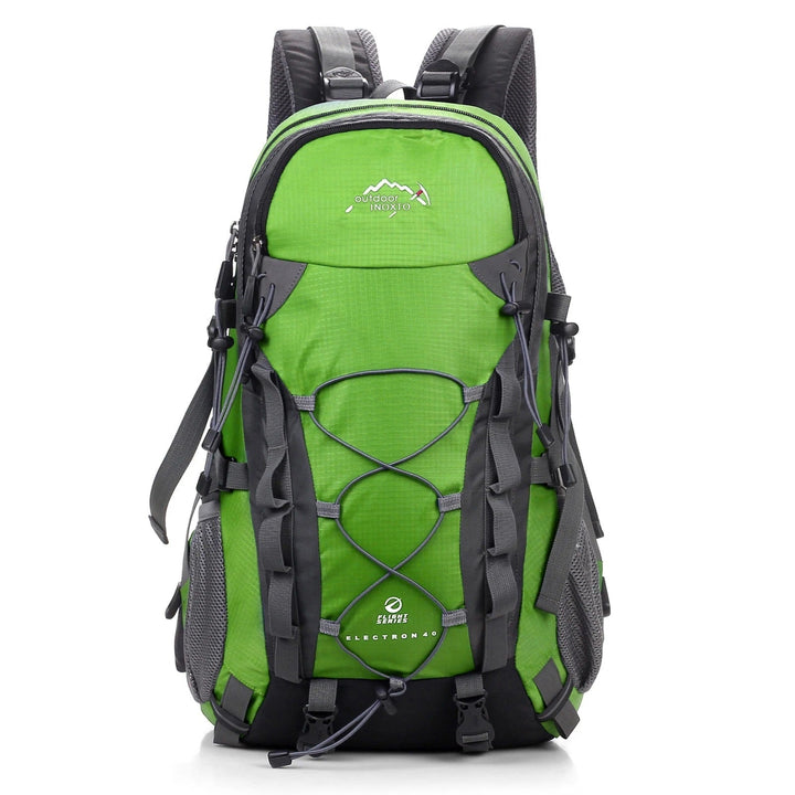 Rymlig unisex friluftsryggsäck AdventurePro Deluxe 40L. Komfortabel för långa vandringar och turer.