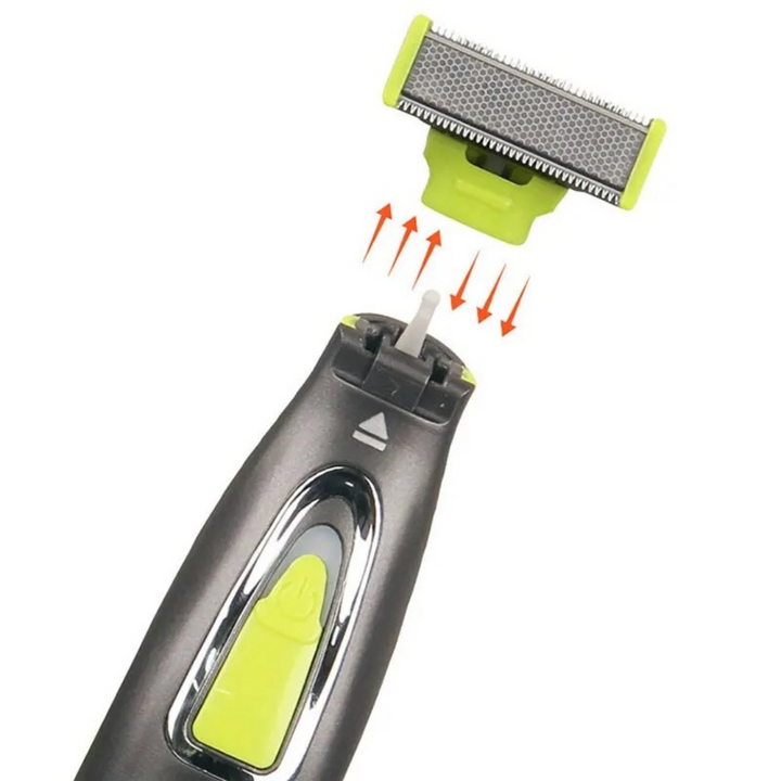 Denna laddbara rakapparat för kroppen är resevänlig med usb-laddning, idealisk för personlig vård.