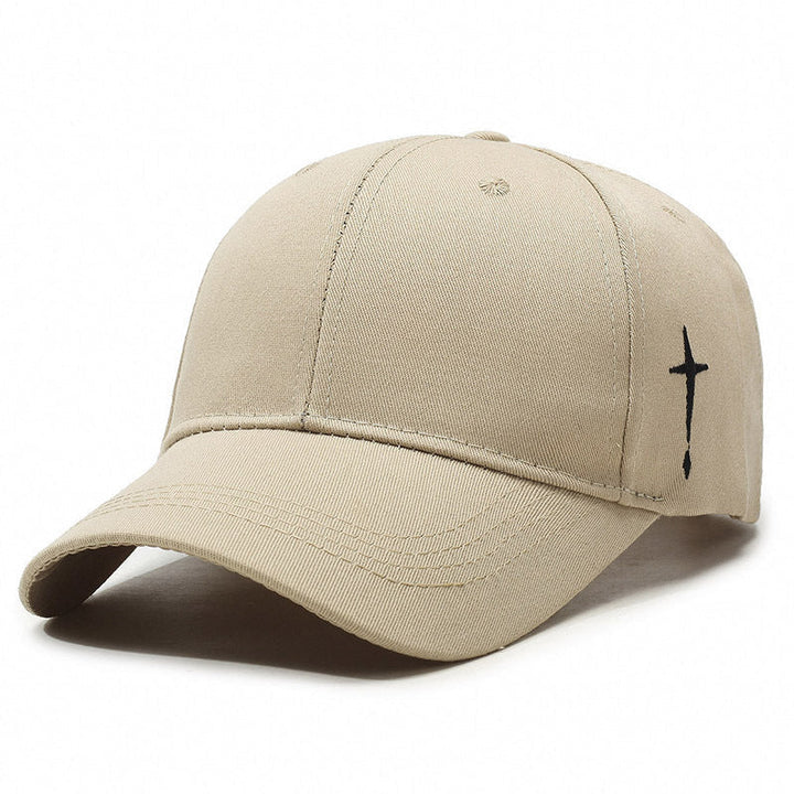 Unisex baseballkeps i cross stil. Justerbar passform ger komfort och solskydd för fritidsaktiviteter.