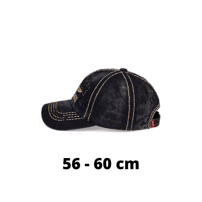Snygg och justerbar basebollkeps i denim för både herr och dam. Utmärkt solskydd och en tidlös accessoar.