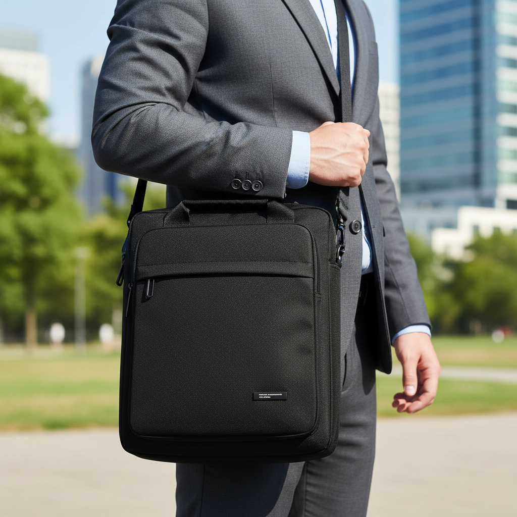 Unisex business ryggsäck VireoPak för laptop, kontor och resor. Vattenavvisande & lättviktig design.