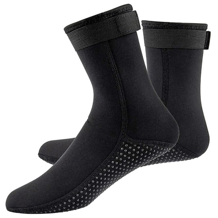 Unisex dyksockor med halkfri sula för säkert grepp under simning och vattensporter.