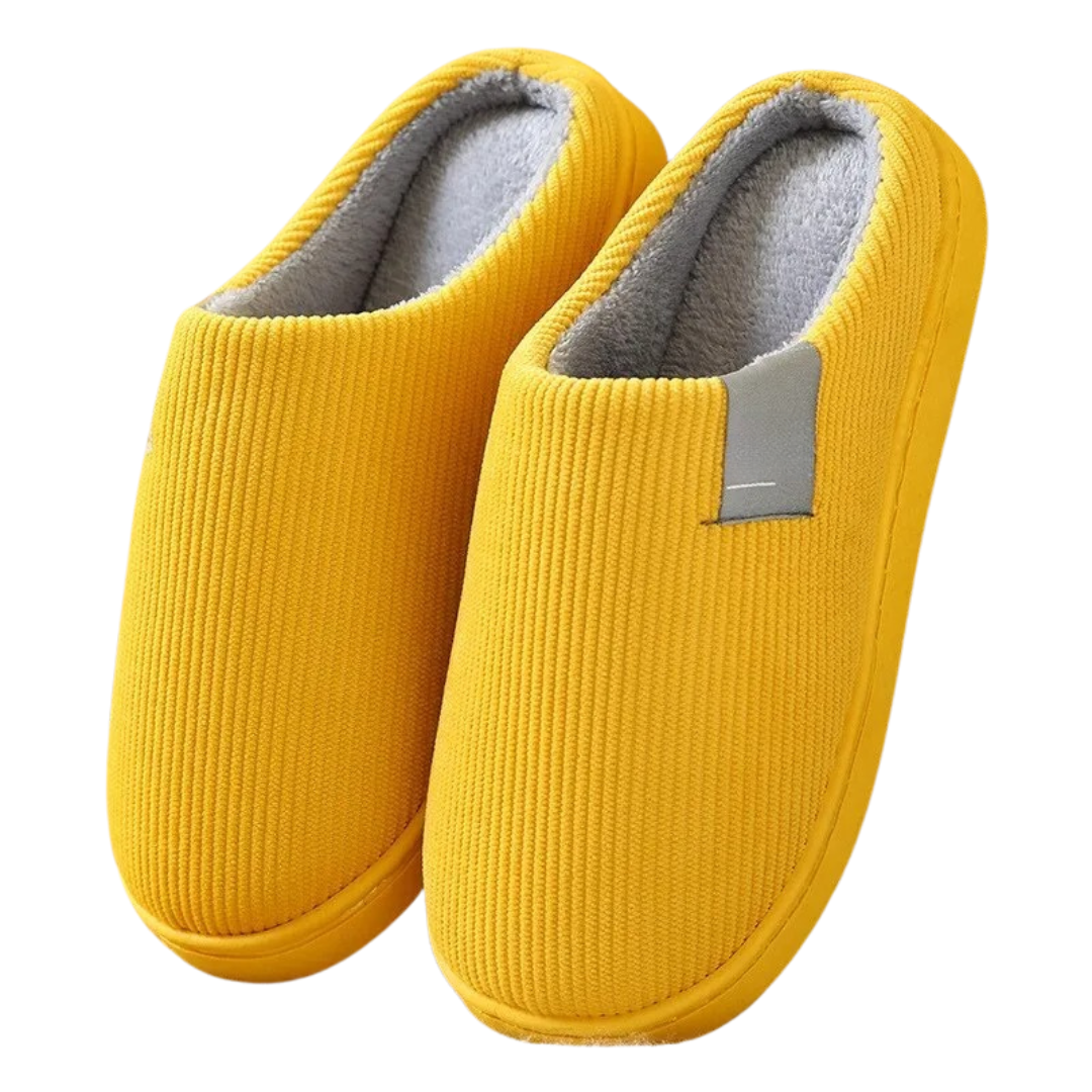 Unisex halkfria termiska tofflor med mjuk botten för inomhusbruk, varma och bekväma.