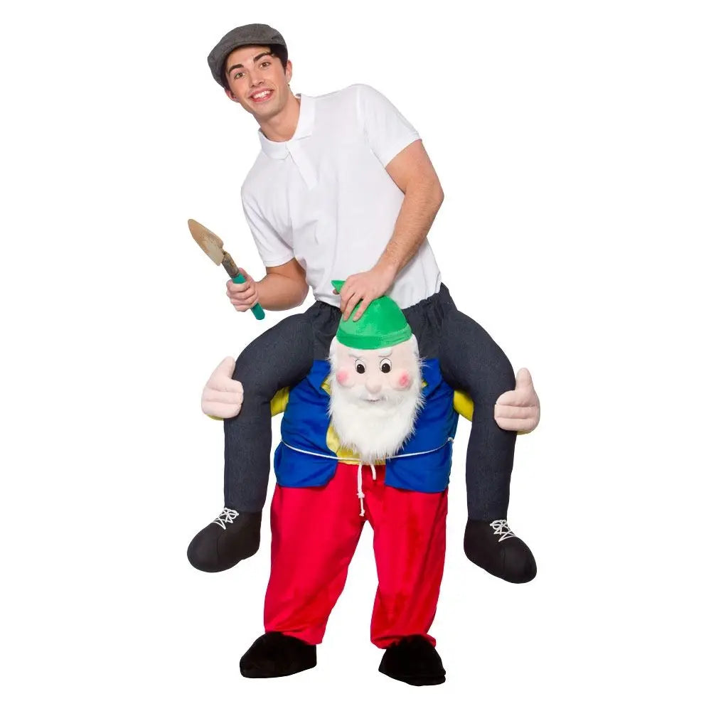 Festlig Halloweenkostym med bärillusion. Skapa skratt på maskerad för barn & vuxna. Perfekt för temafest.