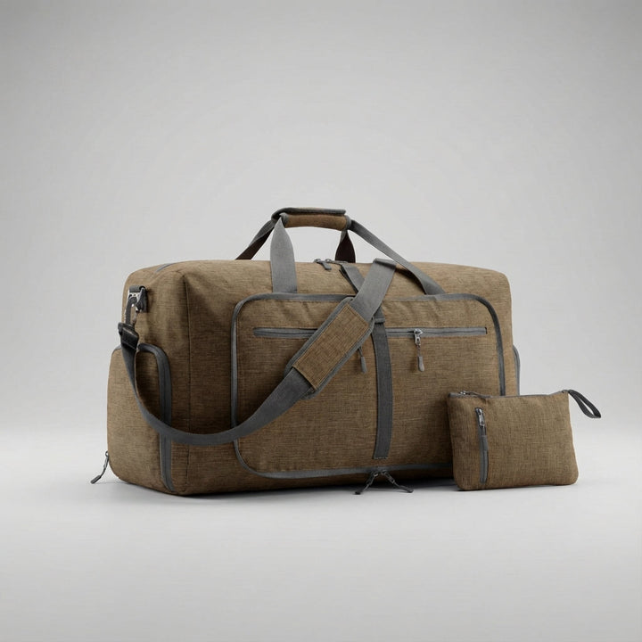 Unisex vikbar resväska för flexibel packning. Perfekt som sportväska eller extra bagage.