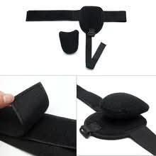 Robust & justerbart unisex bråckbälte med dubbelsidig design, perfekt för stöd vid ljumskbråck.