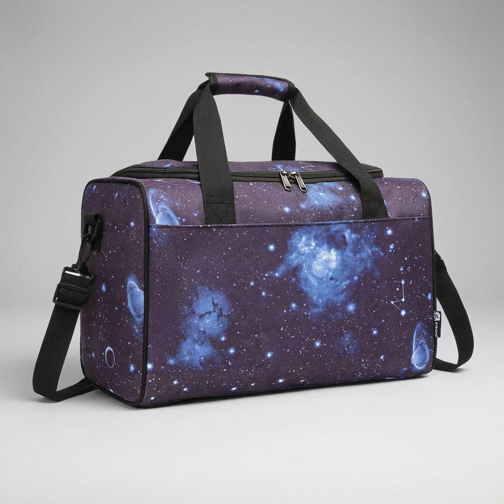 Slitstarkt unisex handbagage, perfekt för flyg. Rymlig kabinväska med flera fack för organiserade resor.