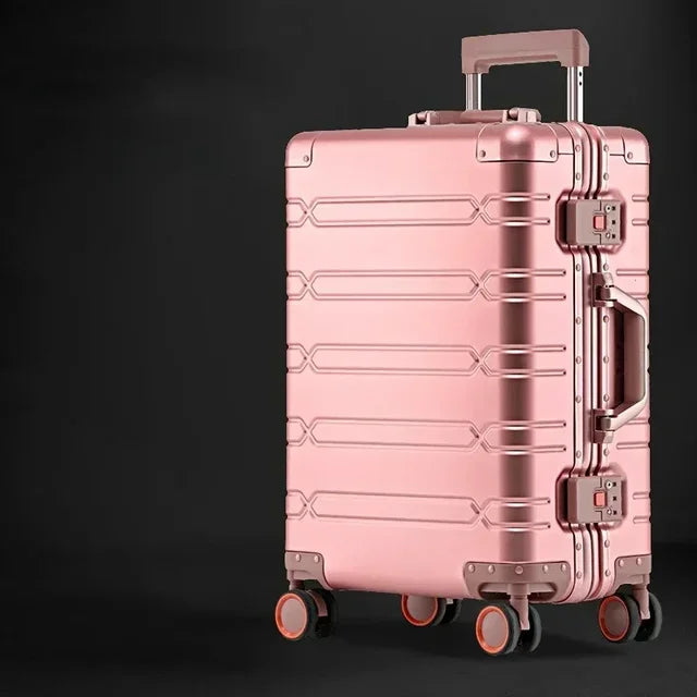Premium hårdskalsbagage med säkerhetsfunktioner. Unisex resväska, lättviktig för enkel transport vid alla tillfällen.