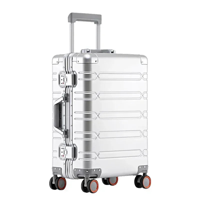 Säker hårdskalsresväska med robust konstruktion. Idealisk för tryggt resebagage, lättvikt trolley.