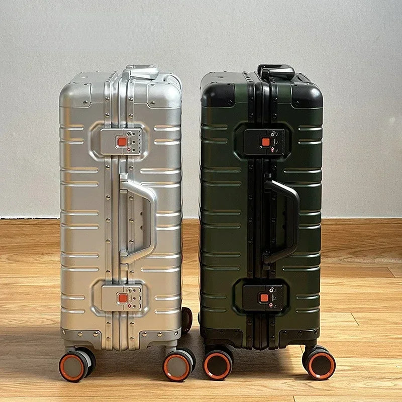 Lättvikt hårdskalsresväska för enkel transport. Unisex trolley bagage, perfekt för semester och affärsresa.