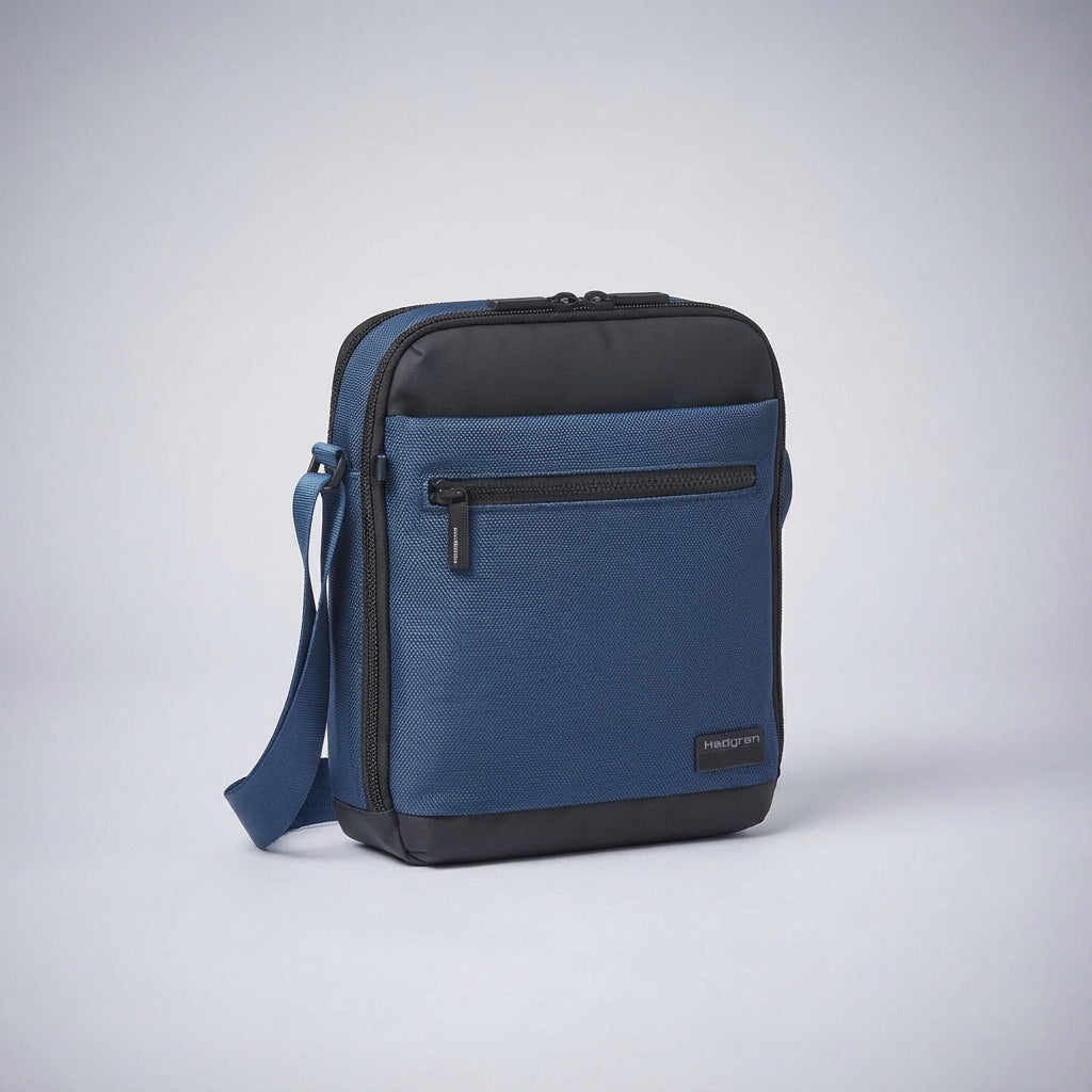 Crossbody väska med RFID-skydd & flera fack. Säker & praktisk axelväska för stad & pendling.