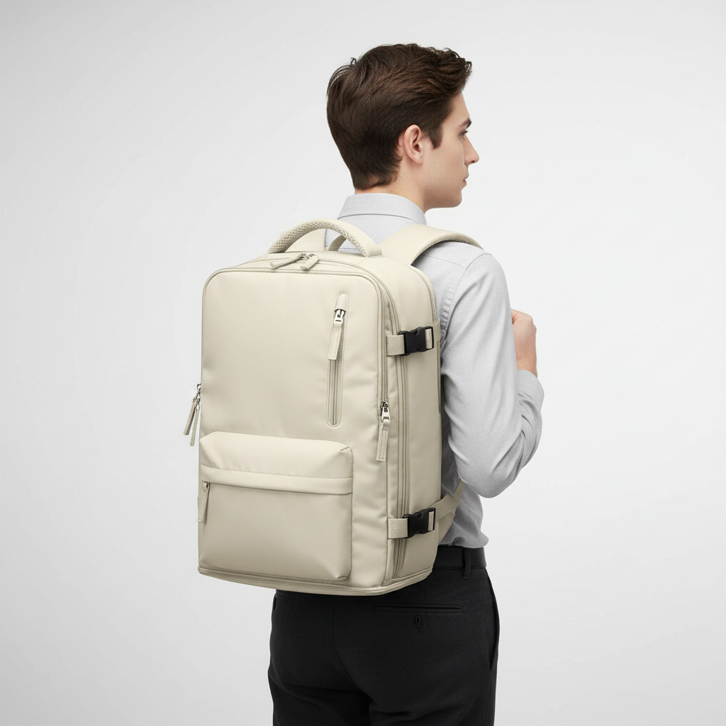 Modern skolväska/datorväska för studenter. Ergonomisk och multifunktionell design, unisex.