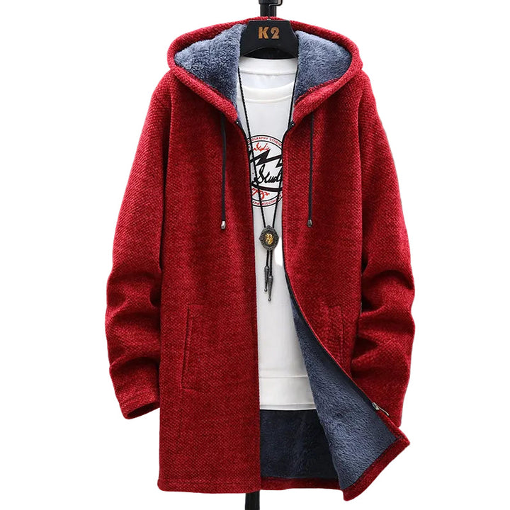 Unisex oversized huvtröja med dragkedja. Perfekt för bekväm, avslappnad vardagsstil och höstmode.