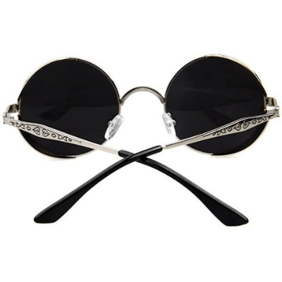Vintage stil solglasögon för unisex. Polariserade linser ger fullt UV-skydd. Elegant modeval.
