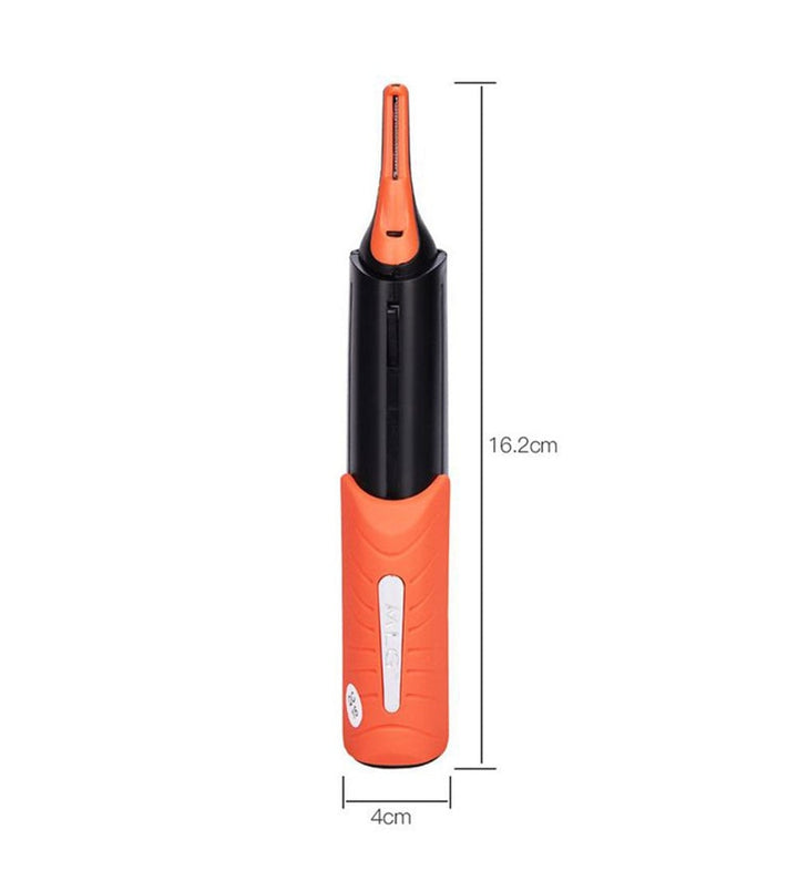 Ergonomisk, sladdlös hårtrimmer för bekväm trimning av skägg, kropp och ansiktshår.