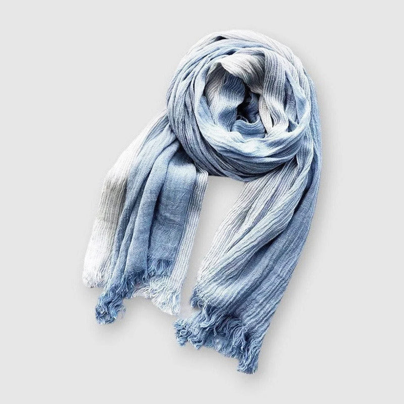 Stilfull unisex halsduk med klassiska ränder. Mjuk och färggrann, modern accessoar för alla tillfällen.
