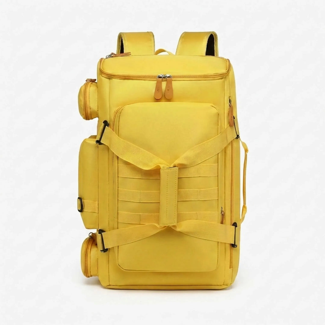 Slitstark nylon ryggsäck, unisex design. Idealisk som handbagage, gymväska eller sportryggsäck.