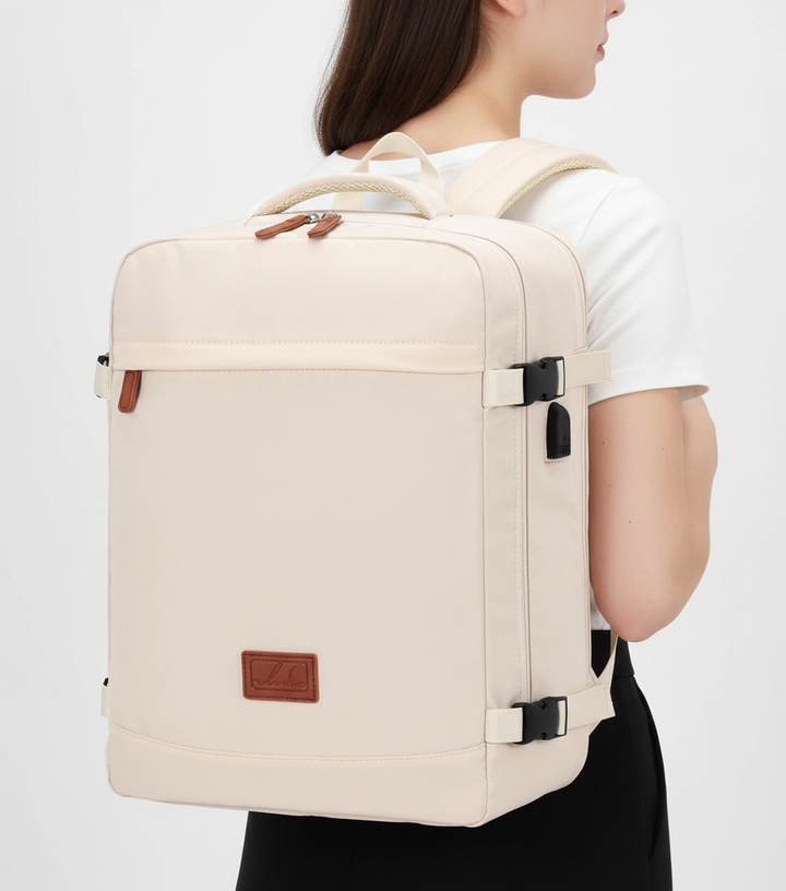 Organisationsryggsäck med plats för allt, inklusive laptop. Idealisk som kabinbagage och pendlarryggsäck.
