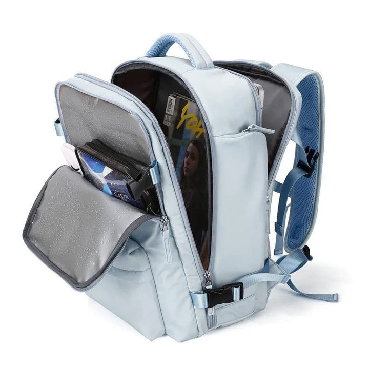 Ergonomisk unisex backpack för aktiva livsstilar. Perfekt för outdoor och längre turer.