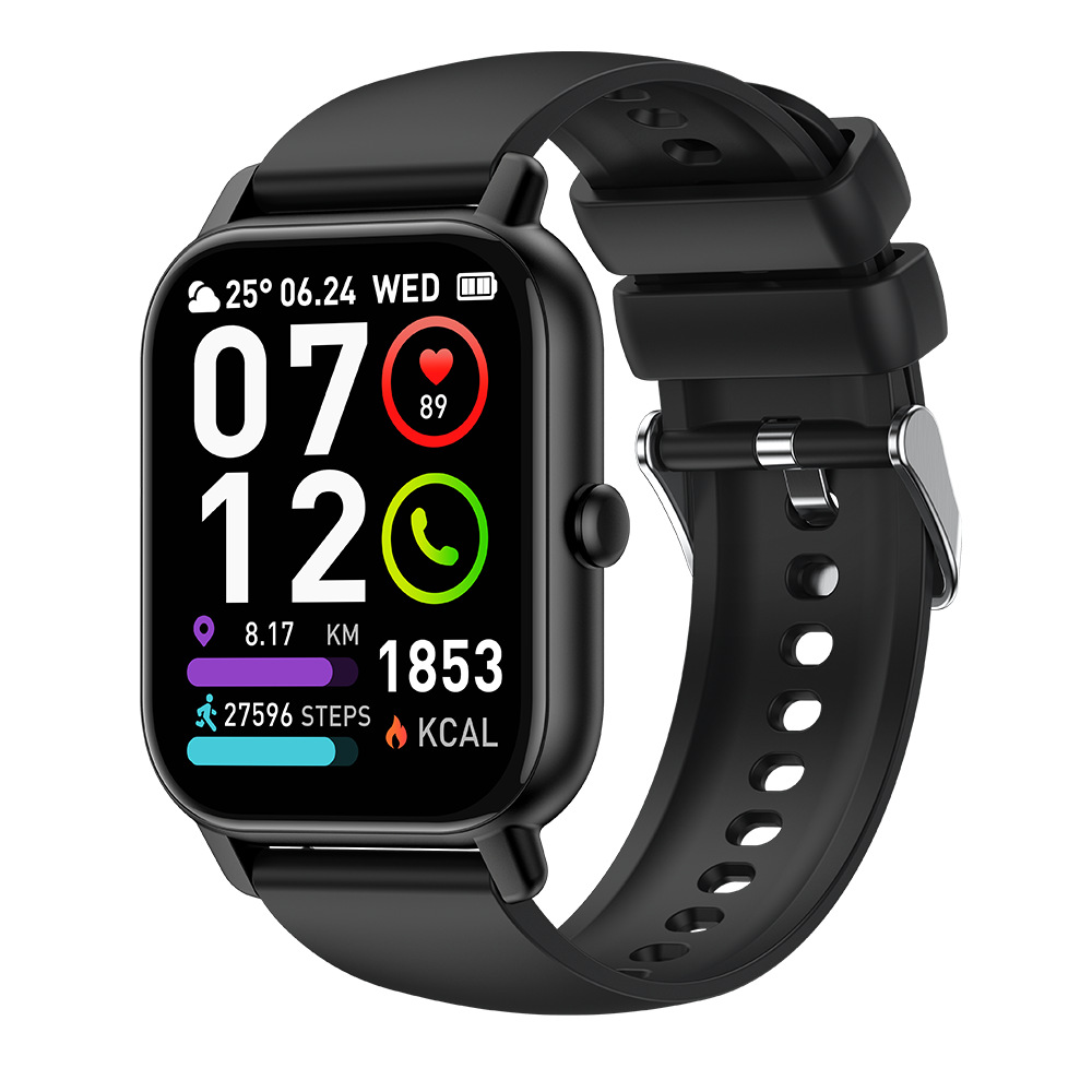 Unisex smartklocka i metallhölje med GPS, pulsmätare och sömnspårning för optimal hälsa och aktivitet.