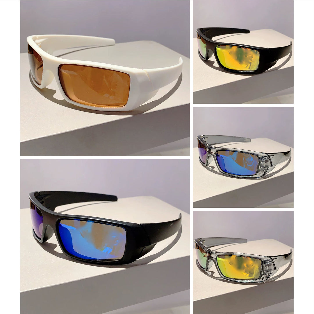 Robusta unisex solglasögon, designade för äventyr. Ger optimalt UV-skydd & antireflex för sportiga aktiviteter.