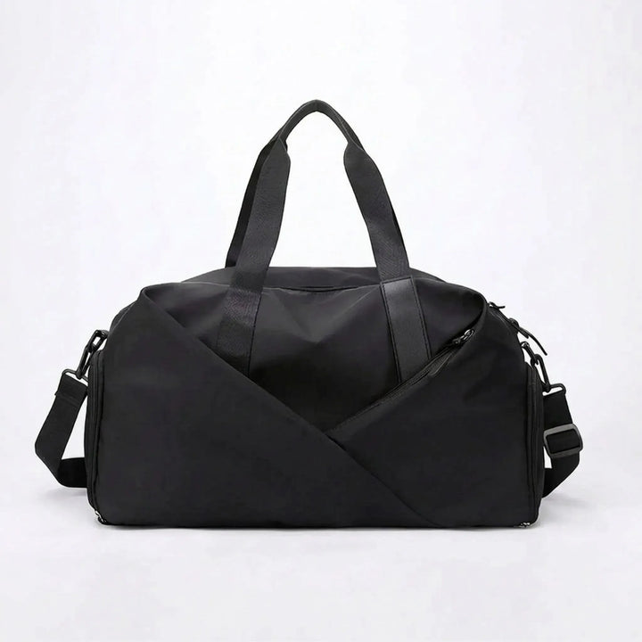 Praktisk duffelbag för män & kvinnor. Inkluderar skofack & justerbar axelrem för bekväm bärning.