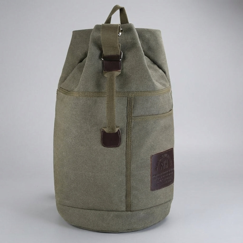 Robust unisex ryggsäck från Packhaven med flera fack. Perfekt som arbetsväska eller skolväska för daglig användning.