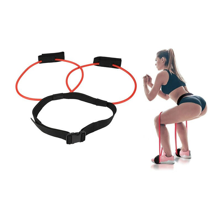 Slitstarkt stussband i tyg för effektiv lår- & rumpträning. Idealisk för fitness & glutesövningar.