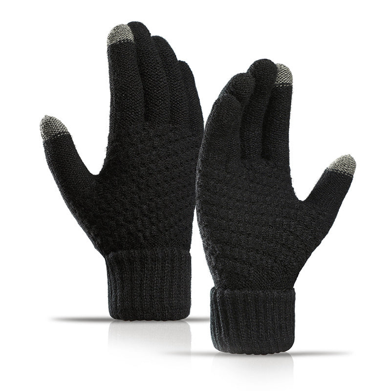 Fleecfodrade unisex vinterhandskar som håller händerna varma i kyla. Slitstarka utomhushandskar.