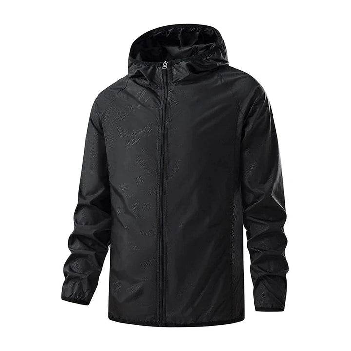 Unisex vandringsjacka, vattentät & vindtät för äventyr. Solskyddande friluftsjacka för outdoor.