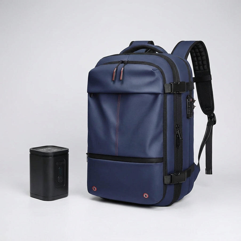 Optimal unisex reseryggsäck, vattentät med smart kompression och gott om plats för all packning.