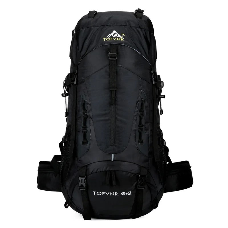 Unisex 45L vattentät ryggsäck, en hållbar friluftsryggsäck för dina äventyr och outdoor-behov.