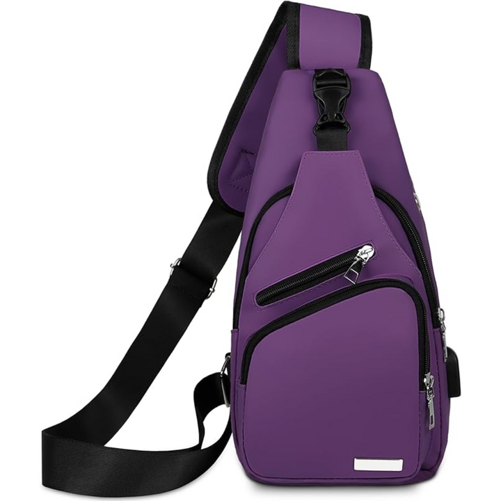 Äventyrsklar unisex slingväska. Vattentät design för vandring, utflykter och aktiva dagar.
