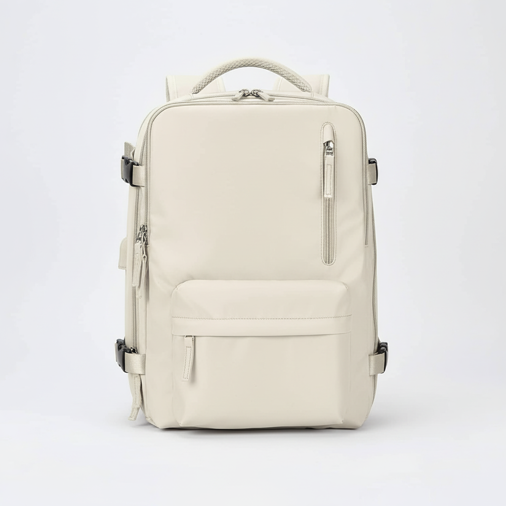 Organiserad laptopryggsäck med stöldskydd. Rymlig unisex design för arbete, skola & resor. Vädertålig VersaPack.