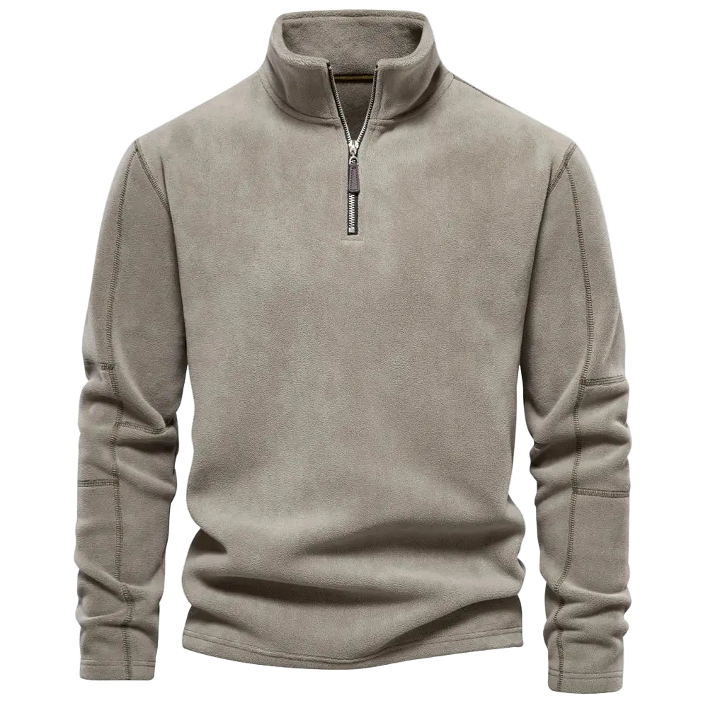 Varm & bekväm herr turtleneck tröja med halskrage för vinter och höstmode. Stilren och mångsidig herrtröja.