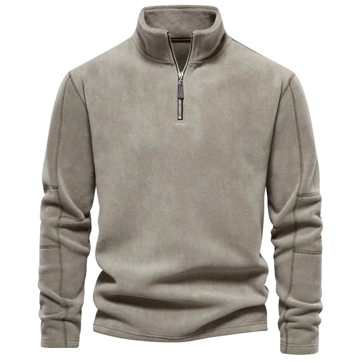 Varm & bekväm herr turtleneck tröja med halskrage för vinter och höstmode. Stilren och mångsidig herrtröja.