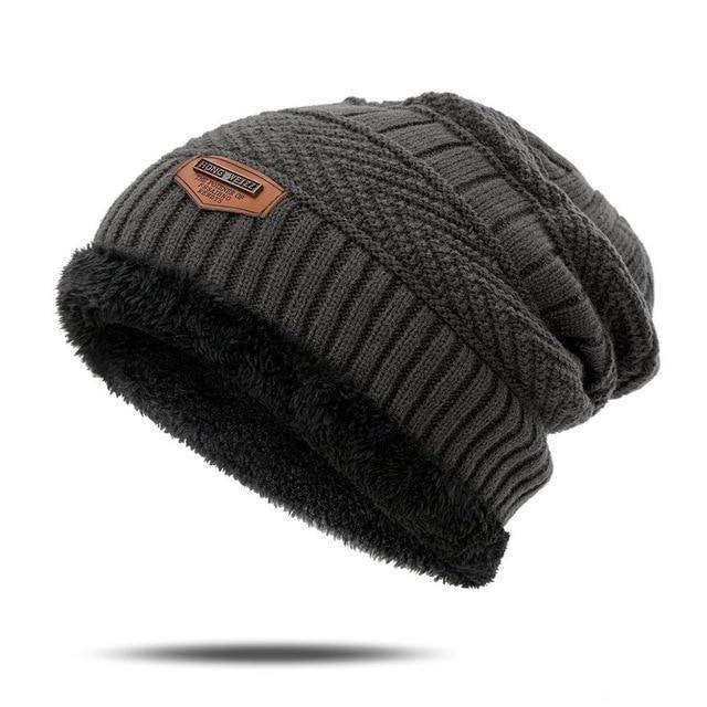 Varm dam vintermössa för kalla dagar. Elegant och mysig hatt i enhetsstorlek, perfekt accessoar för vintern.