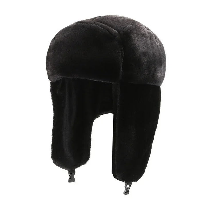 Mysig stickad dammössa, perfekt för kvinnor som söker en varm vintermössa med stil & komfort.