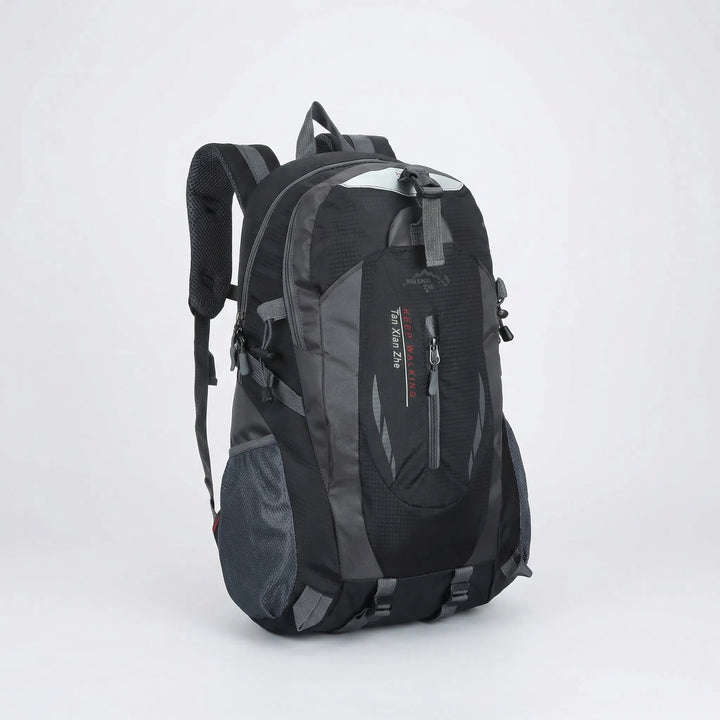 Detaljbild av Sean unisex ryggsäck, visar vattentåligt material för outdoor och trekking.