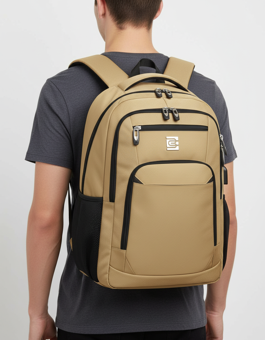 SmartBack vattentålig ryggsäck, perfekt för studenter med laptop & tillbehör.