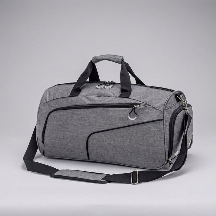 FlexDuffel 35L, en vattentät unisex gymväska & weekendväska. Idealisk sportduffel för träningskläder.