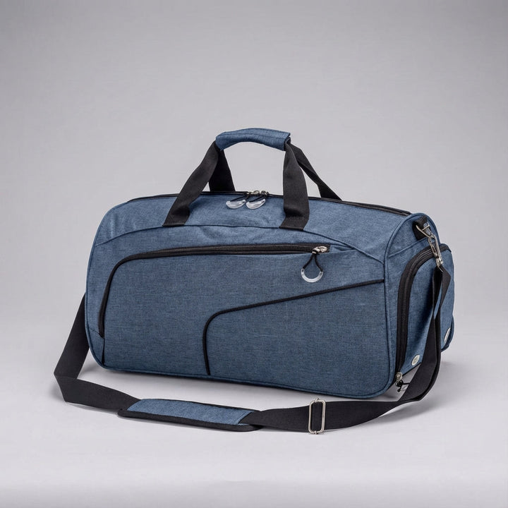 Rymlig 35L vattentät sportväska/resväska. Unisex FlexDuffel i Oxford-tyg med praktiska fack.