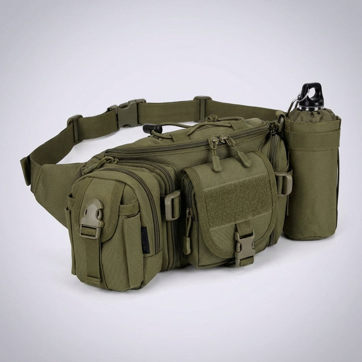 PackForge vattentät taktisk midjeväska för äventyr. Hållbar outdoor utrustning & förvaring för unisex.